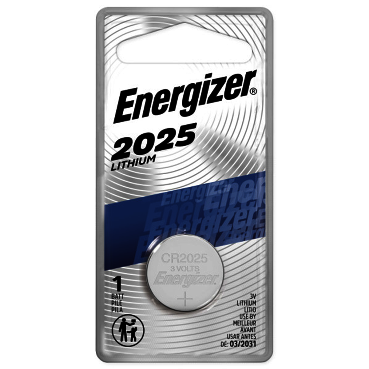 Airgas - E33ECR2025BP Energizer® 3 Volt Lithium Battery (1 Package)