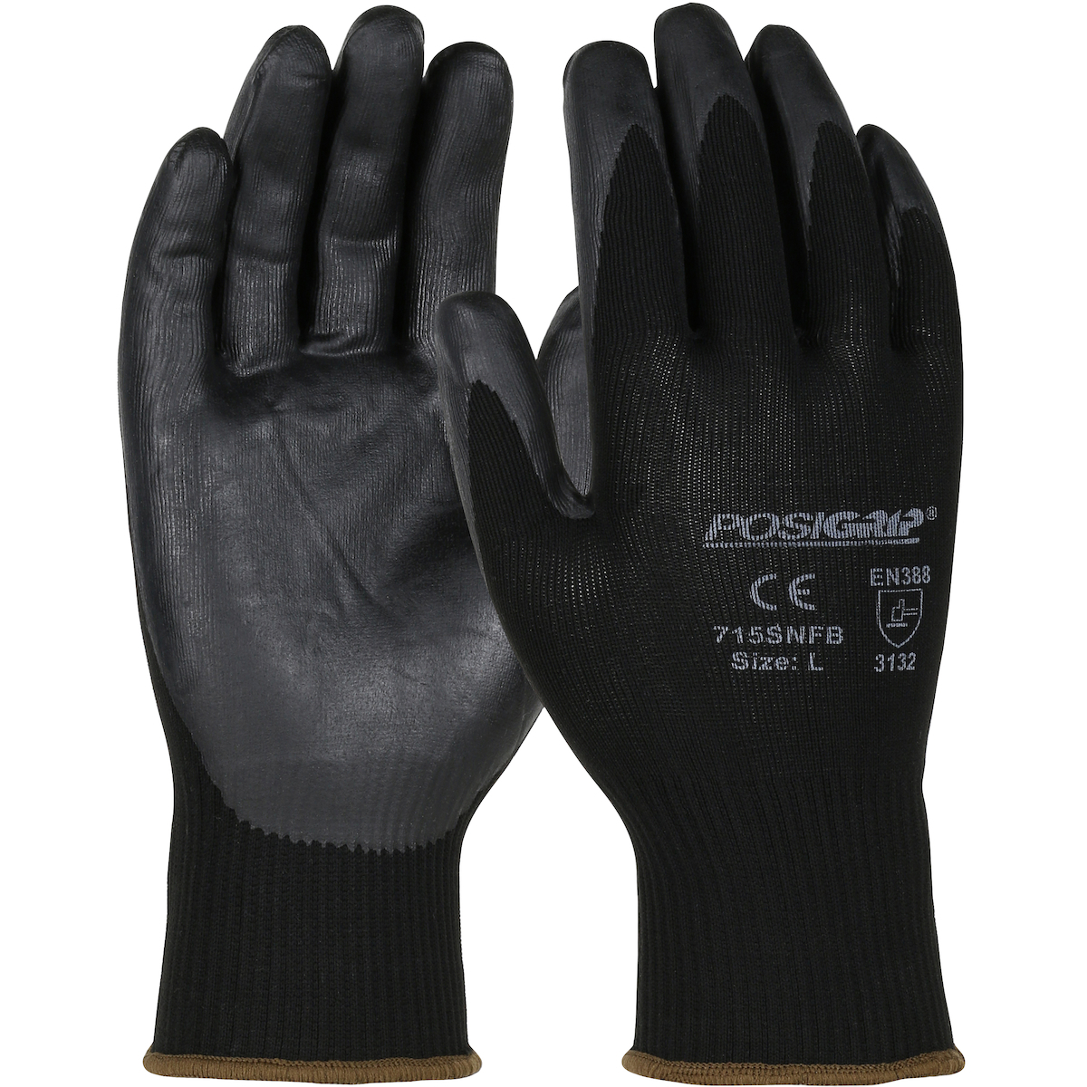 3x Pair Leather Welders Gloves 3 Finger Work Gloves Size 10 Spider 