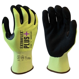 Armor Guys Medium Extraflex® Plus Nitrile Palm Coated Work Gloves With Liner And Knit Wrist Cuff