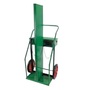 Anthony Welded Products 2 Cylinder Cart With 14" X 1 3/4" Solid Rubber Wheels And Continuous Handle
