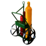 Saf-T-Cart Dual Cylinder Cart With Pneumatic Wheels And Continuous Handle
