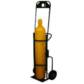 Saf-T-Cart Cylinder Cart With Rubber/Semi-Pneumatic Wheels And Continuous Handle (Includes Lifting Eye)