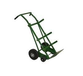Saf-T-Cart Cylinder Cart With Semi-Pneumatic Wheels And U-Shaped Handle