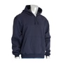 Protective Industrial Products XL Navy Cotton Fleece Flame Resistant Pullover Sweatshirt