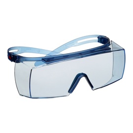 3M™ SecureFit™ 3700 Series Blue Safety Glasses With Blue Anti-Scratch/Anti-Fog Lens
