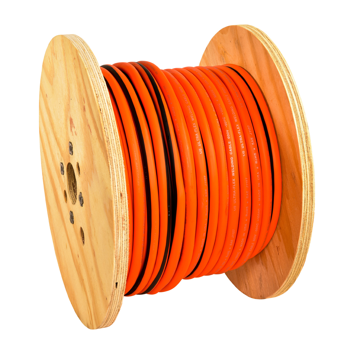 Airgas - RAD64059549 - RADNOR™ #1 Orange Ultra-Flex Welding Cable 250' Reel