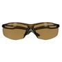 3M™ SecureFit™ 500 Series Olive Safety Glasses With Brown Anti-Scratch/Anti-Fog Lens