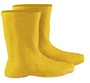 RADNOR™ Size Large  Yellow 12" Latex Overboots