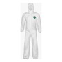 Lakeland 3X White MicroMax® NS Coveralls With Attached Hood And Elastic Wrists and Ankles Closure