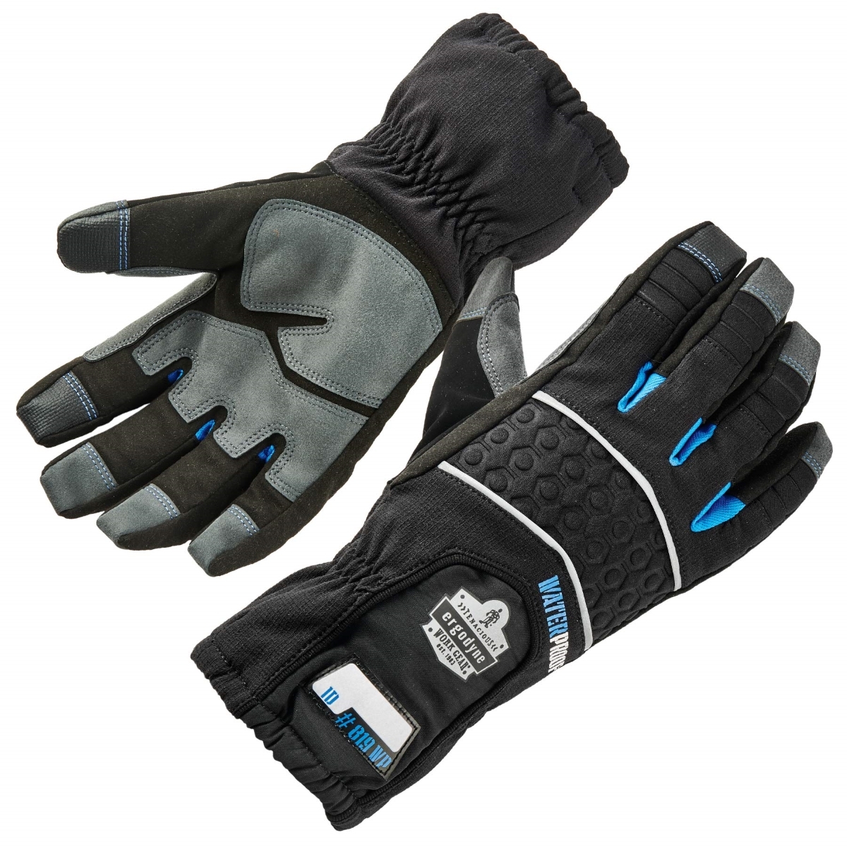 Ergodyne 819WP Black Extreme Thermal Waterproof Gloves