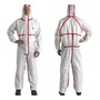 3M Large White Laminate Disposable Coverall