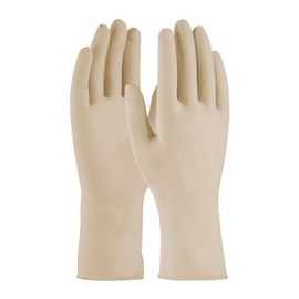 PIP® Large Natural 7 mil Latex Powder-Free Disposable Gloves (100 Gloves Per Box)