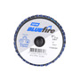 Norton® BlueFire 3" X Type III P40 Grit Type 27 Flap Disc