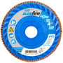Norton® BlueFire 4 1/2" X 7/8" P60 Grit Type 27 Flap Disc