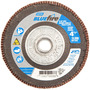 Norton® BlueFire 4 1/2" X 5/8" - 11 P80 Grit Type 27 Flap Disc