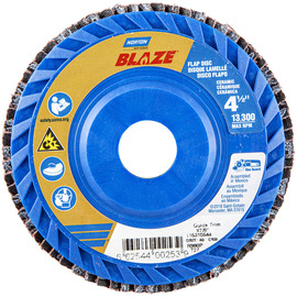 Norton® Blaze 4 1/2" X 7/8" 40 Grit Type 27 Flap Disc