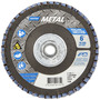 Norton® Metal 6" X 5/8" - 11 80 Grit Type 29 Flap Disc