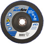 Norton® BlueFire 7" X 7/8" P40 Grit Type 27 Flap Disc
