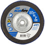 Norton® BlueFire 7" X 5/8" - 11 P60 Grit Type 29 Flap Disc