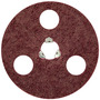 Norton® 4 1/2" X 5/8" Medium Grade Aluminum Oxide Aggregate Bear-Tex Vortex Rapid Prep Red Non-Woven Locking See-Thru Disc