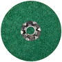 Norton® 4 1/2" X 5/8" Fine Grade Aluminum Oxide Aggregate Bear-Tex Vortex Rapid Prep Green Non-Woven Locking Disc