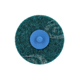 Norton® 4 1/2" X 5/8" Very Fine Grade Aluminum Oxide Aggregate Bear-Tex Vortex Rapid Prep Blue Non-Woven Quick-Change Disc