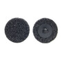 Norton® 2" Extra Coarse Grade Aluminum Oxide Bear-Tex Rapid Prep Black Non-Woven Quick-Change Disc