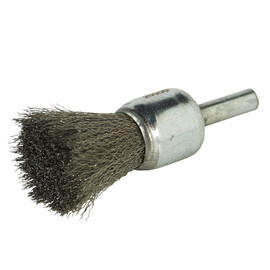 Norton® 3/4" X 1/4" BlueFire Stainless Steel End Brush