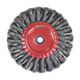 Norton® 6" X 5/8" - 1/2" BlueFire Carbon Steel Wheel Brush