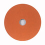 Norton® 5" Dia X 7/8" Arbor 50 Grit Blaze Premium Ceramic Alumina Fiber Disc