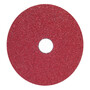 Norton® 9 1/8" Dia X 7/8" Arbor 60 Grit Red Heat Ceramic Alumina Fiber Disc