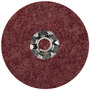 Norton® 4 1/2" Medium Grit Bear-Tex Vortex Rapid Prep Aluminum Oxide Aggregate Non-Woven Disc
