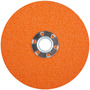 Norton® 5" Dia 60 Grit BlazeX F970 Premium Ceramic Alumina Speed-Change Fastener Fiber Disc