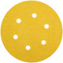Norton® 6" Dia P120 Grit Gold Reserve Aluminum Oxide Paper Disc