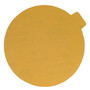 Norton® 6" Dia P80 Grit Gold Reserve Aluminum Oxide PSA Disc