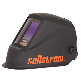Sellstrom Premium Series Black/Orange Welding Helmet With 9 - 13 Auto Darkening Lens