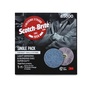 3M™ 4 1/2" X No Hole Coarse Grade Ceramic Aluminum Oxide Scotch-Brite™ Blue Disc