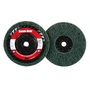 3M™ 5" X 5/8" Extra Coarse Grade Aluminum Oxide Scotch-Brite™ Green Disc