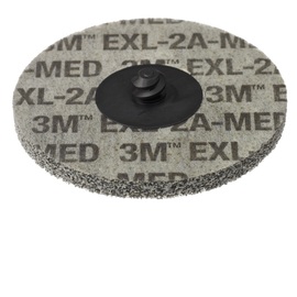 3M™ 3" X No Hole Medium Grade Aluminum Oxide Scotch-Brite™ Roloc™ Gray Disc