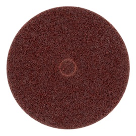 3M™ 5" X No Hole Medium Grade Aluminum Oxide Scotch-Brite™ Red Disc