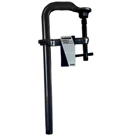 RADNOR™ 16" Metal Heavy Duty F-Clamp With Tempered Rail And Drop-Forged Sliding Arm
