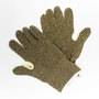 Wells Lamont Large Black/Brown Whizard Metal-Tec™ Loop Out Terry Cloth Cut Resistant Gloves