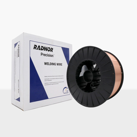 .035" ER70S-6 RADNOR™ Precision™ ER70S-6 Carbon Steel MIG Wire 33 lb Plastic Spool