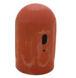 Harris® Red Powder Coated Metal 8 Threads Per Inch Cylinder Cap