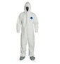 DuPont™ 4X White Tyvek® 400 Coveralls With Hood