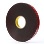 3M™ 1" X 36 yd Black VHB™ 5952 45 mil Acrylic Foam Bonding Tape