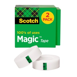 3M™ 0.75" X 1000" Clear Series 1020 ScotchPak™ Cellulose acetate Duct Tape