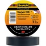 3M™ 0.75" X 52' Black Scotch® Super 33+ 7 mil PVC Electrical Tape