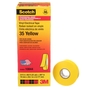 3M™ 0.75" X 66' Yellow Scotch® 35 7 mil PVC Electrical Tape