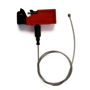Brady® Red Polyurethane EZ Paneloc™ Circuit Breaker Lockout